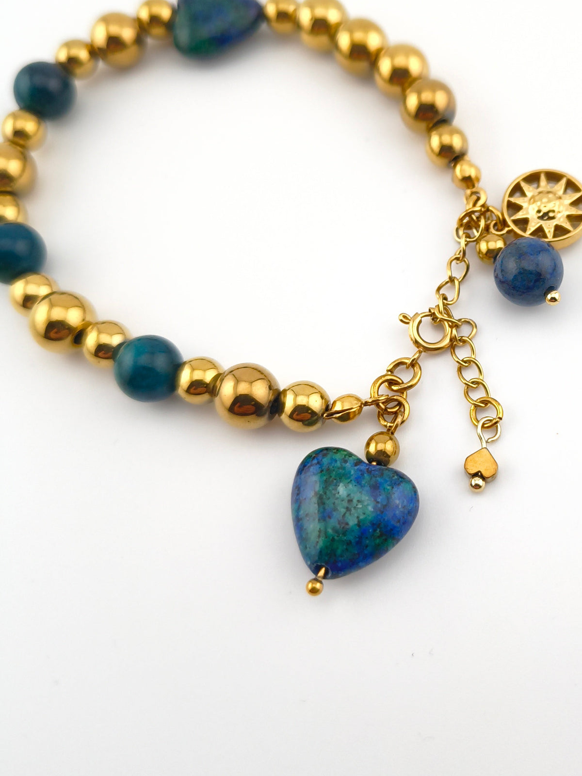 L’Espace Tropics Jadeite and Lapis Lazuli Necklace