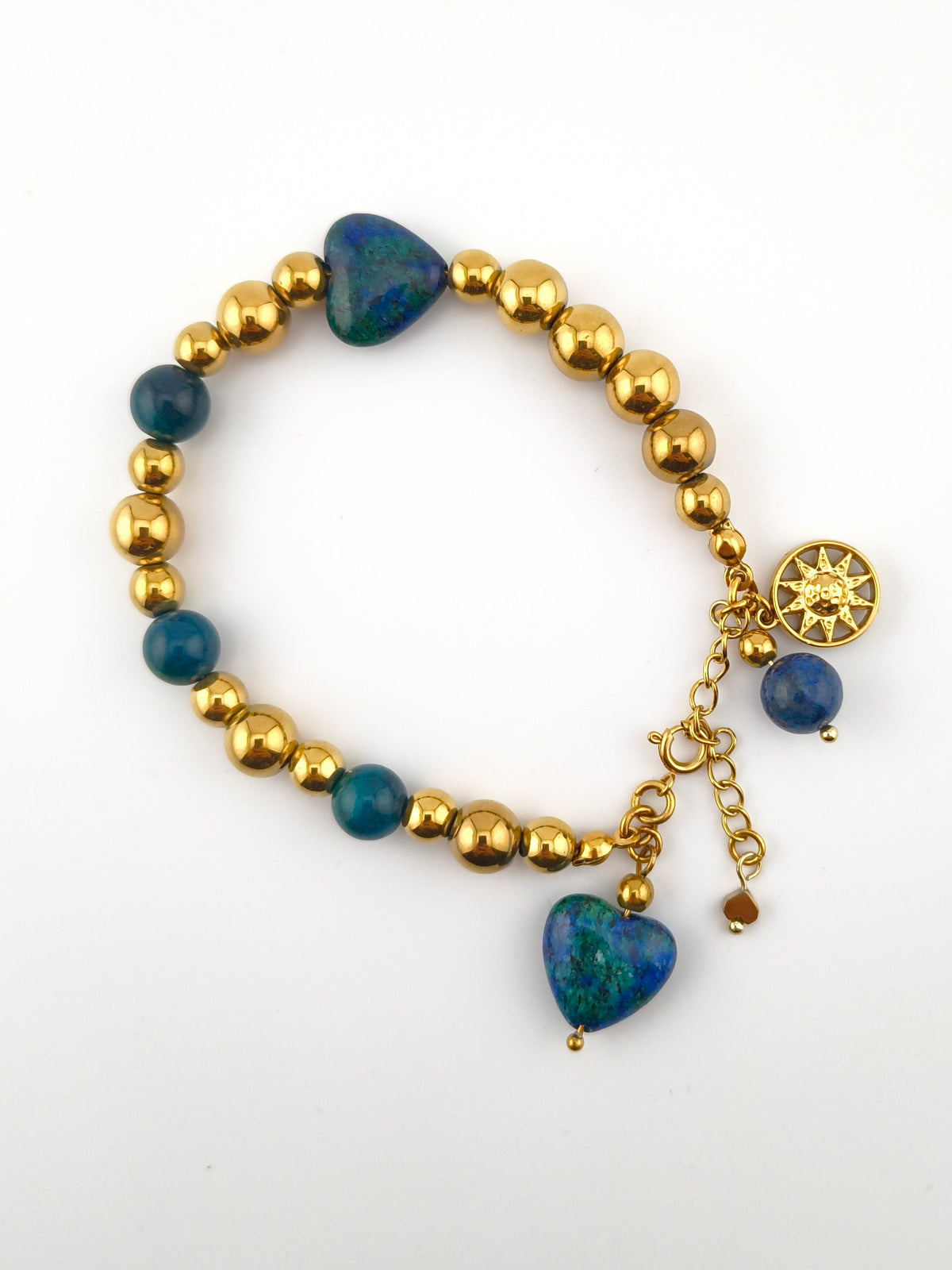 L’Espace Tropics Jadeite and Lapis Lazuli Necklace