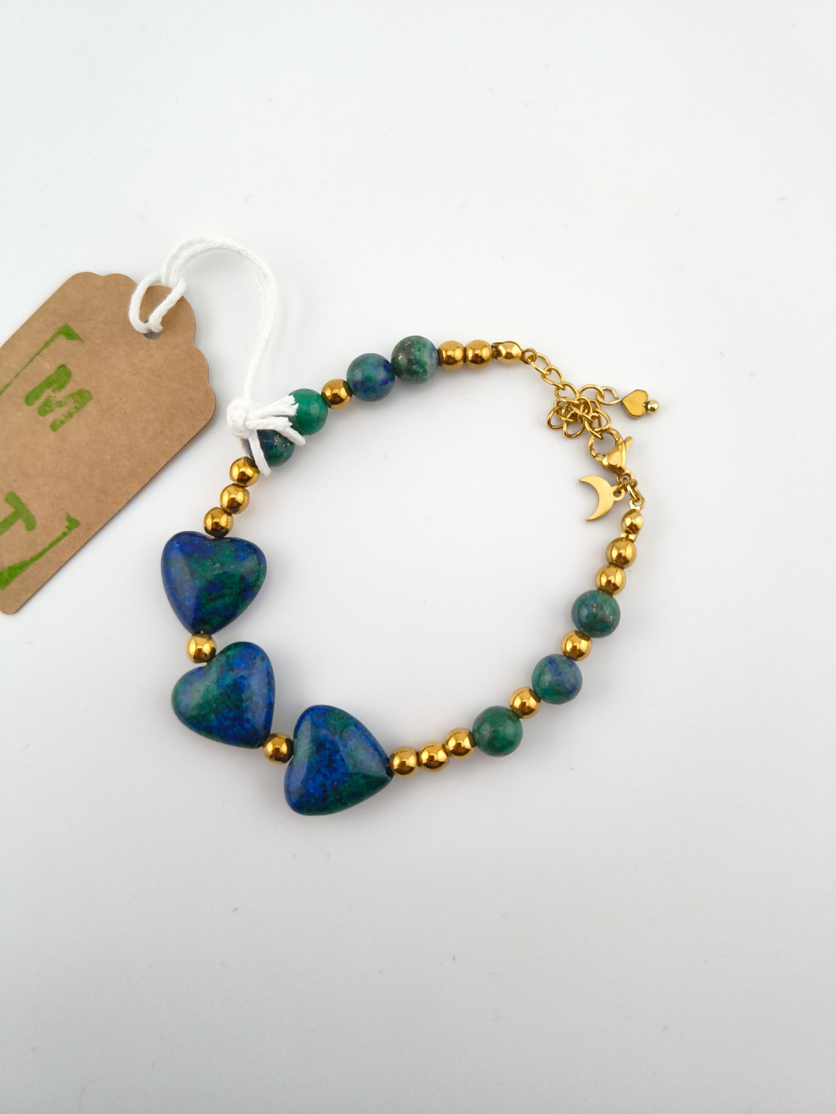 L’Espace Tropics Jadeite and Lapis Lazuli Necklace