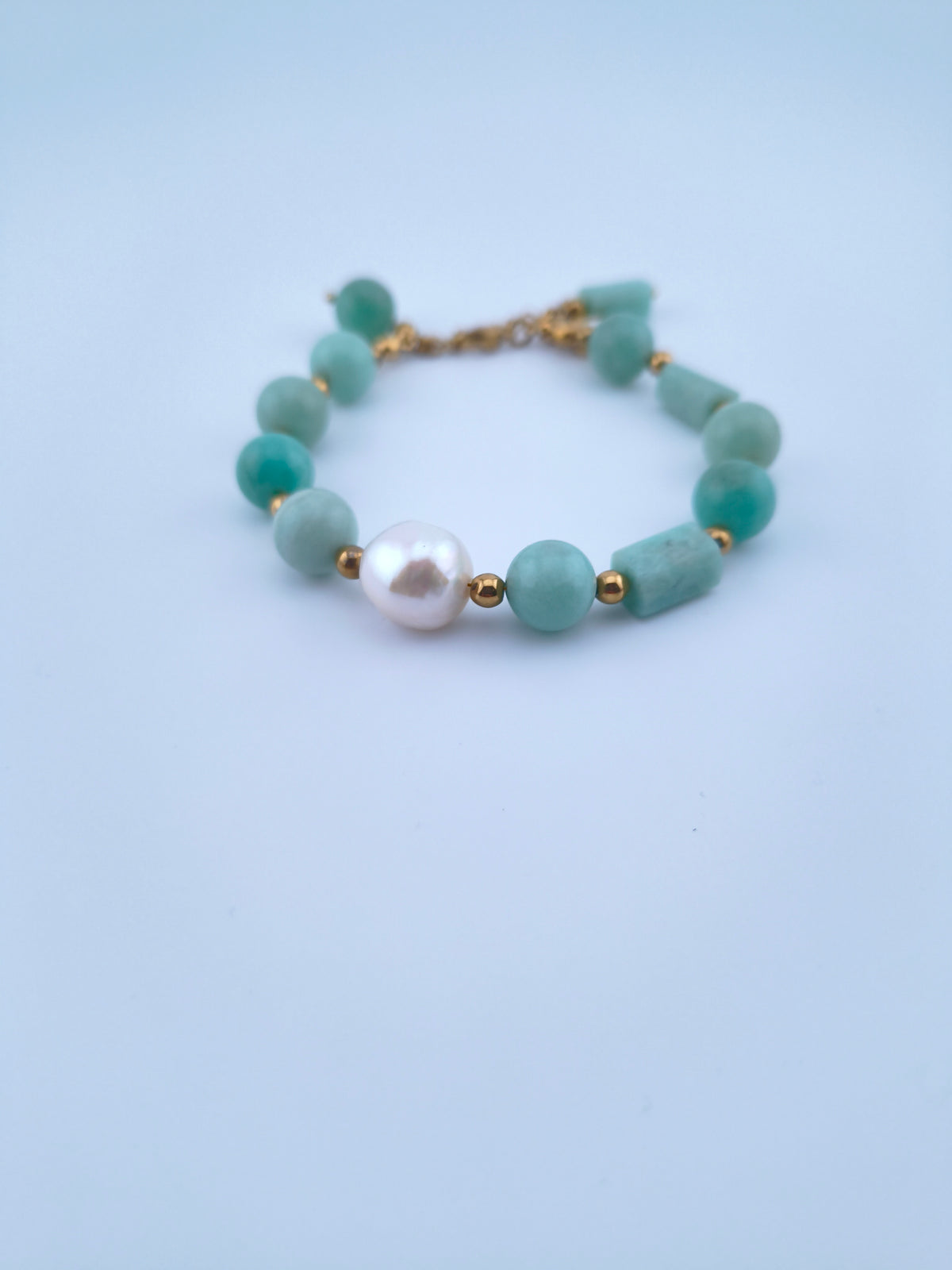 L’Espace Tropics Jadeite and Lapis Lazuli Necklace