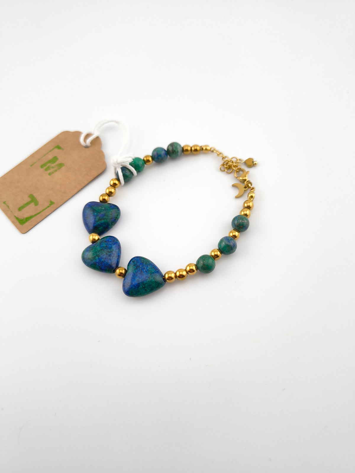 L’Espace Tropics Jadeite and Lapis Lazuli Necklace