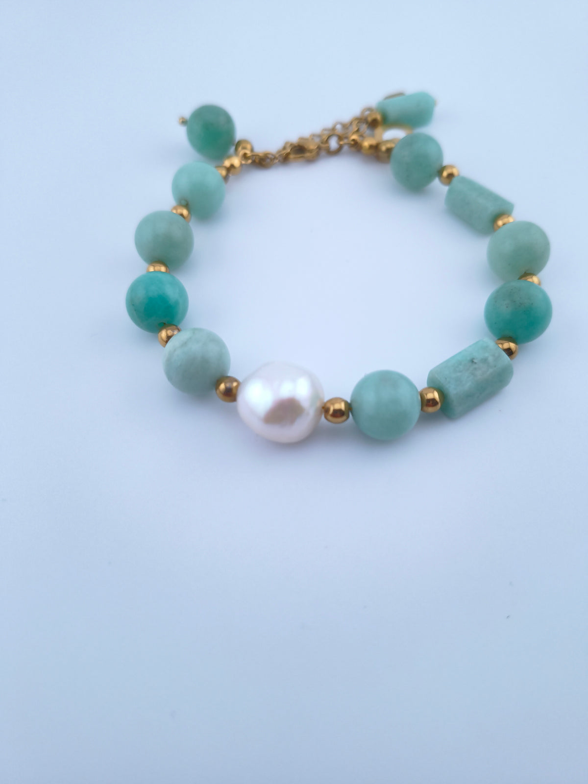 L’Espace Tropics Jadeite and Lapis Lazuli Necklace