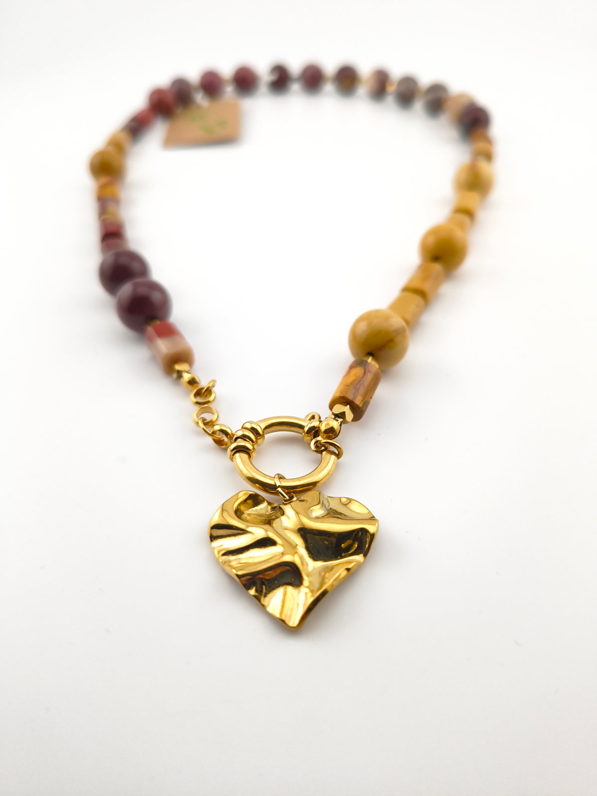 L’Espace Tropics Jadeite and Lapis Lazuli Necklace