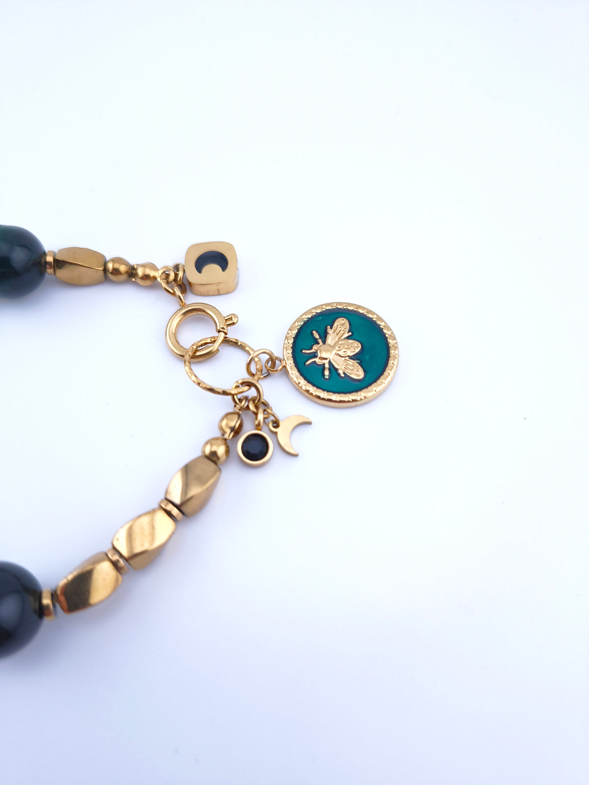 L’Espace Tropics Jadeite and Lapis Lazuli Necklace