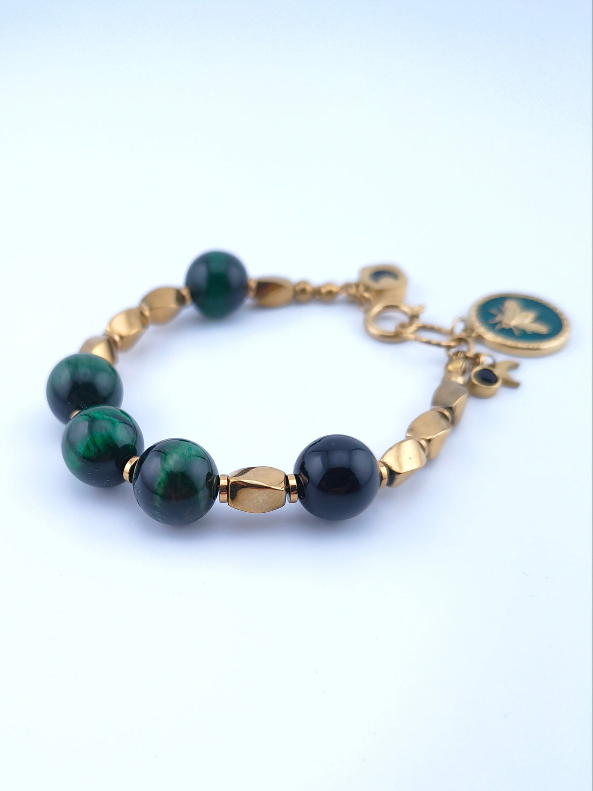 L’Espace Tropics Jadeite and Lapis Lazuli Necklace