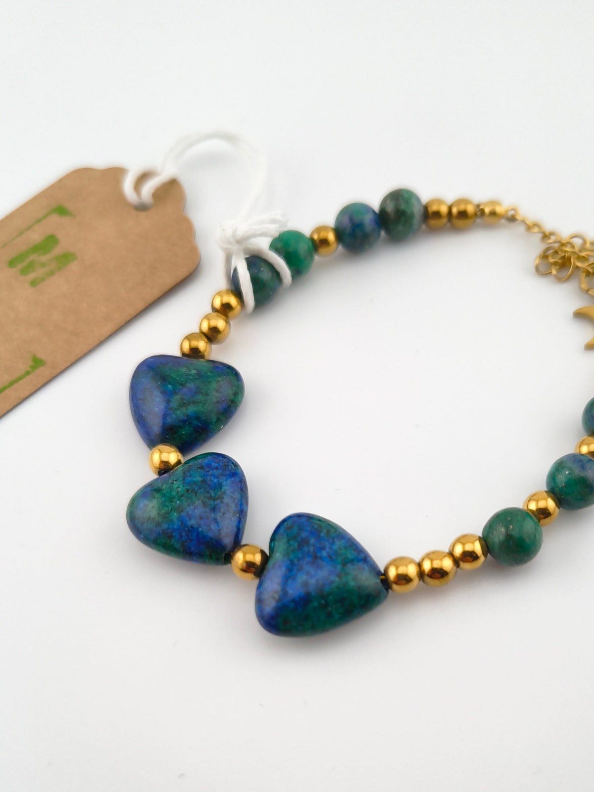 L’Espace Tropics Jadeite and Lapis Lazuli Necklace