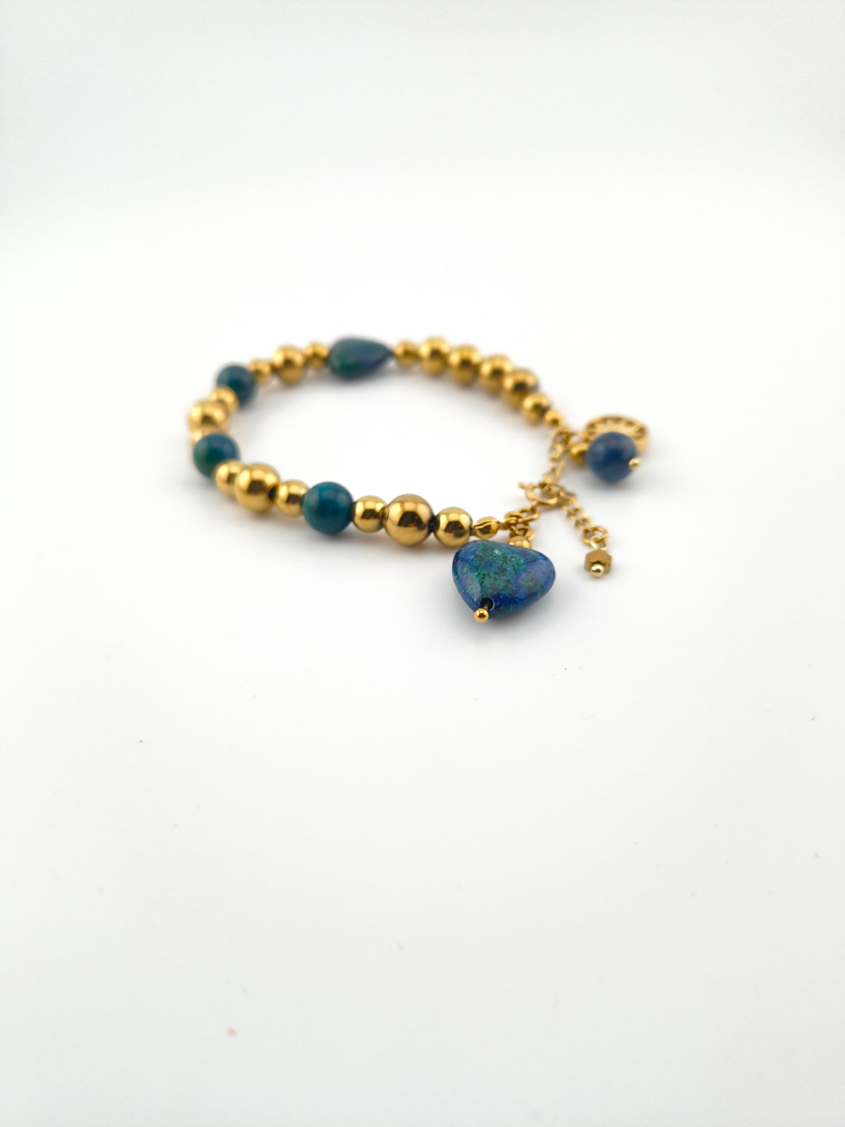 L’Espace Tropics Jadeite and Lapis Lazuli Necklace